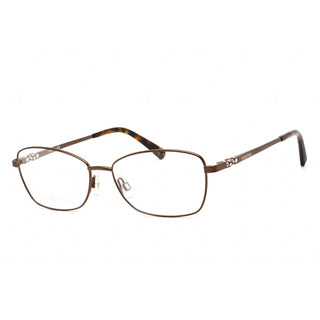 Swarovski SK5337 Eyeglasses Matte Dark Brown / Clear Lens-AmbrogioShoes