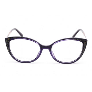 Swarovski SK5362 Eyeglasses Shiny Violet / Clear Lens-AmbrogioShoes