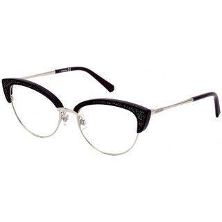 Swarovski SK5363 Eyeglasses Shiny Violet / Clear Lens-AmbrogioShoes
