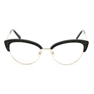 Swarovski SK5363 Eyeglasses pale gold/Clear demo lens-AmbrogioShoes