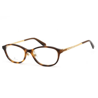 Swarovski SK5379-D Eyeglasses Dark Brown/other / Clear Lens Unisex Unisex-AmbrogioShoes