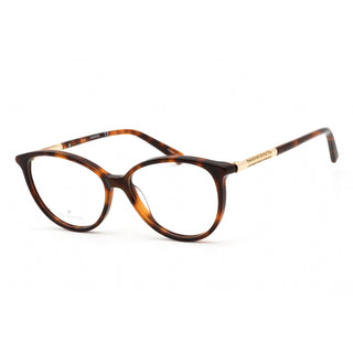 Swarovski SK5385 Eyeglasses Dark Havana / Clear Lens-AmbrogioShoes