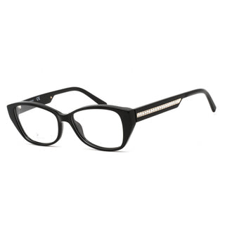 Swarovski SK5391 Eyeglasses Shiny Black / Clear Lens Unisex Unisex-AmbrogioShoes