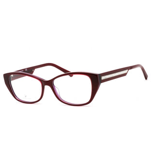 Swarovski SK5391 Eyeglasses Shiny Violet / Clear Lens Unisex Unisex-AmbrogioShoes