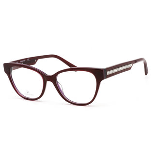 Swarovski SK5392 Eyeglasses Shiny Violet / Clear Lens Unisex Unisex-AmbrogioShoes