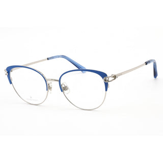 Swarovski SK5397 Eyeglasses Blue / Clear Lens-AmbrogioShoes