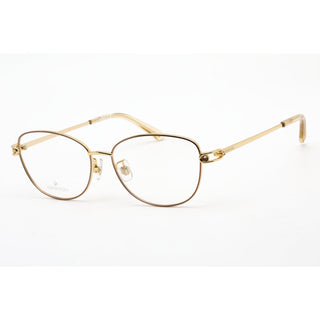 Swarovski SK5403-D Eyeglasses Shiny Deep Gold / Clear Lens-AmbrogioShoes