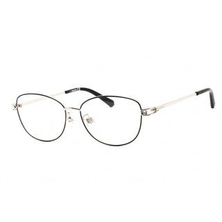 Swarovski SK5403-D Eyeglasses Shiny Palladium / Clear Lens-AmbrogioShoes