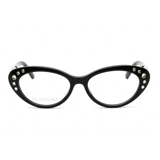 Swarovski SK5429 Eyeglasses Shiny Black / Clear Lens-AmbrogioShoes