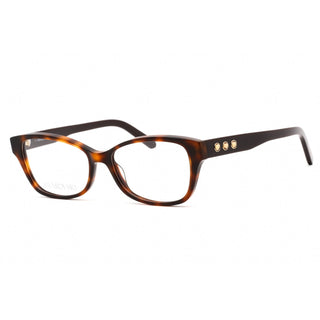 Swarovski SK5430 Eyeglasses Dark Havana / Clear Lens-AmbrogioShoes