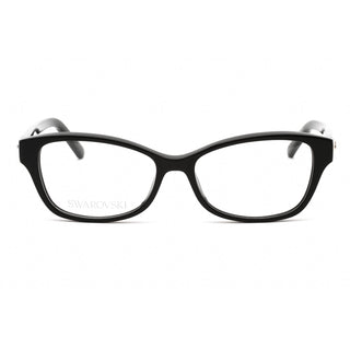 Swarovski SK5430 Eyeglasses Shiny Black / Clear Lens-AmbrogioShoes