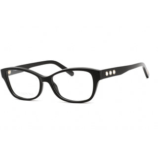 Swarovski SK5430 Eyeglasses Shiny Black / Clear Lens-AmbrogioShoes