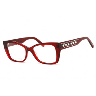 Swarovski SK5452 Eyeglasses Red/other / Clear Lens-AmbrogioShoes