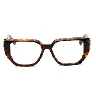 Swarovski SK5467 Eyeglasses Dark Havana / Clear Lens-AmbrogioShoes