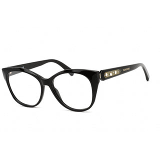Swarovski SK5469 Eyeglasses Black / Clear Lens-AmbrogioShoes
