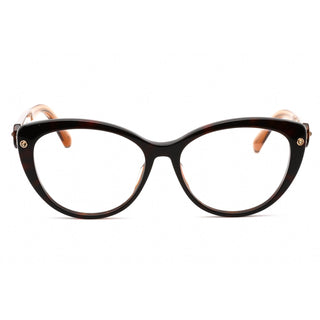 Swarovski SK5477 Eyeglasses Dark Havana / Clear Lens-AmbrogioShoes