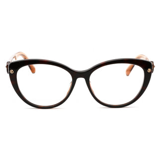 Swarovski SK5477 Eyeglasses Dark Havana / Clear Lens-AmbrogioShoes
