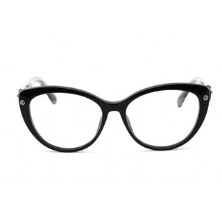 Swarovski SK5477 Eyeglasses Shiny Black / Clear Lens-AmbrogioShoes