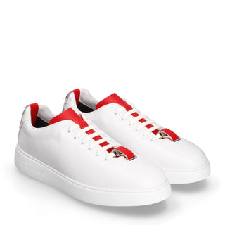 T-KIT – CALF LEATHER - RED-AmbrogioShoes