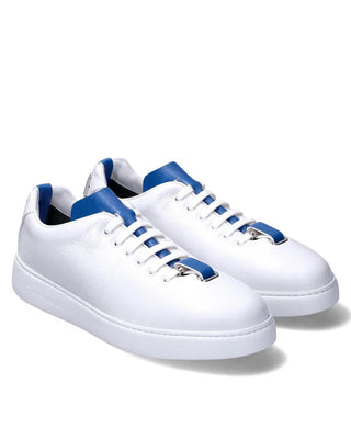 T-Kit Dejavu Blue Fabric / Leather-AmbrogioShoes