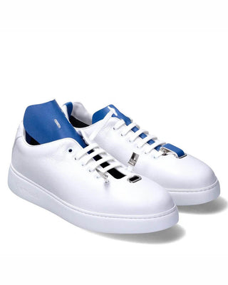 T-Kit Dejavu Blue Fabric / Leather-AmbrogioShoes