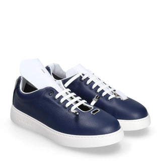 T-Switch Leather Sneakers-AmbrogioShoes