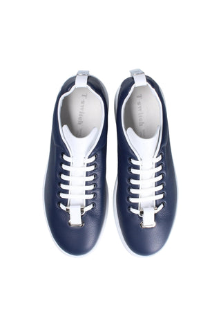 T-Switch Leather Sneakers - Blue