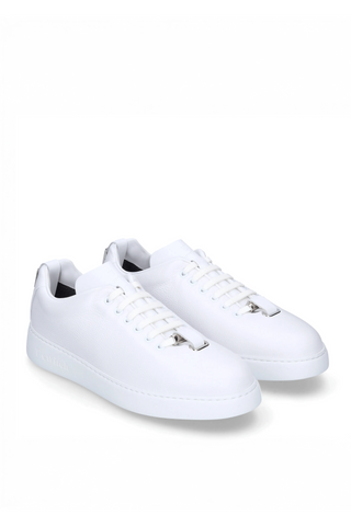 T-Switch Leather Sneakers - White