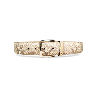 Tuzzi Uomo Men's Italian Genuine Python Men's Luxury Belt (TZ1003)