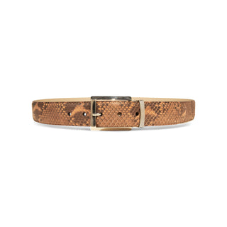 Tuzzi Uomo Men's Italian Genuine Python Men's Luxury Belt (TZ1004)