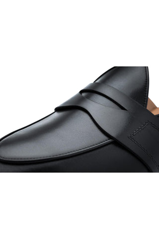 Tangerine 9 Nappa Mule-Dellamoda