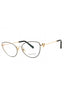 6164 - Black/Gold/Clear demo lens