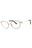 6164 - Black/Gold/Clear demo lens