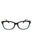 8055 - Black On Tiffany Blue/clear demo lens