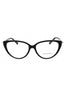 8055 - Black On Tiffany Blue/clear demo lens