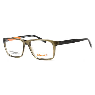 Timberland TB1744 Eyeglasses Shiny Dark Green / Clear Lens-AmbrogioShoes