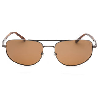 Timberland TB9285 Sunglasses shiny dark nickeltin / brown polarized-AmbrogioShoes