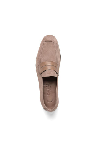 Tippa Suede Loafer - Taupe-Dellamoda
