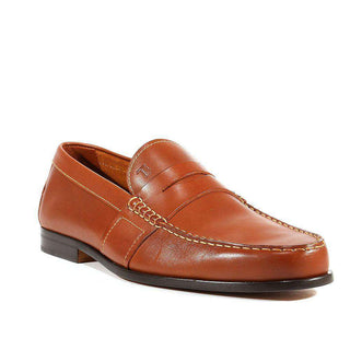 Tods Mens Shoes Italian Designer Shoes Moassiomo Wilson Rust (TDM11)-AmbrogioShoes