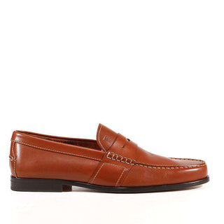 Tods Men's Designer Shoes Italian DesignerShoes Moassiomo Wilson Rust (TDM11)-AmbrogioShoes