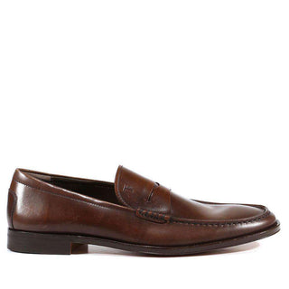 Tods Mens Shoes Italian Designer Shoes Mocassimo Tropez Multi Brown (TDM08)-AmbrogioShoes