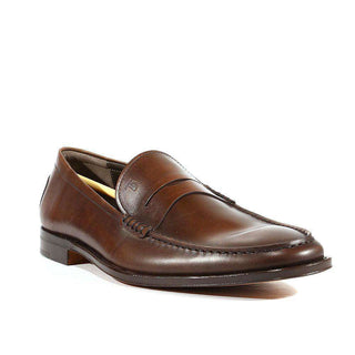 Tods Mens Shoes Italian Designer Shoes Mocassimo Tropez Multi Brown (TDM08)-AmbrogioShoes