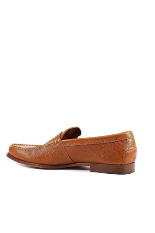 Tods Men's Designer Shoes Moassiomo Wilson Pebbeled Leather Brown (TDM14)