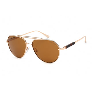Tom Ford Andes FT0670 Sunglasses Shiny Rose Gold / Brown Men's (S)-AmbrogioShoes