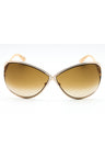 28F - Shiny Rose Gold / Gradient Brown