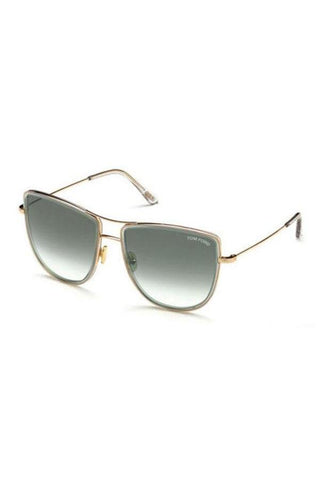 Tom Ford FT0759 Women's Sunglasses Shiny Rose Gold / Gradient Smoke