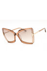 GIA 57G - Shiny Beige Havana/Brown Mirror