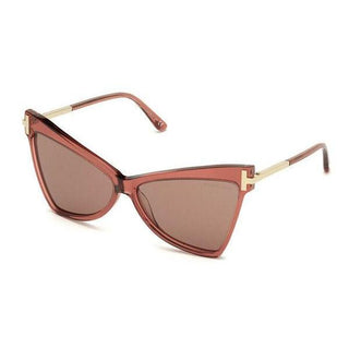 Tom Ford FT0767 Women's Sunglasses Shiny Pink / Violet-AmbrogioShoes