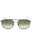 12Q - shiny dark ruthenium / green mirror