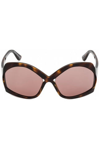 Tom Ford FT0903 Sunglasses Dark Havana / brown Women's (S)